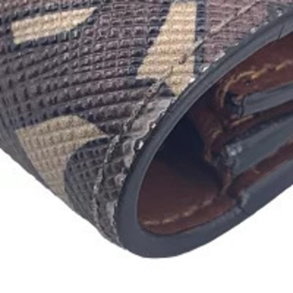 BURBERRY all over long wallet brown - Picture 5 of 9